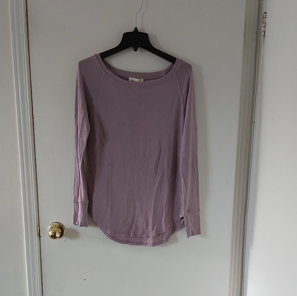 Purple knit long sleeve